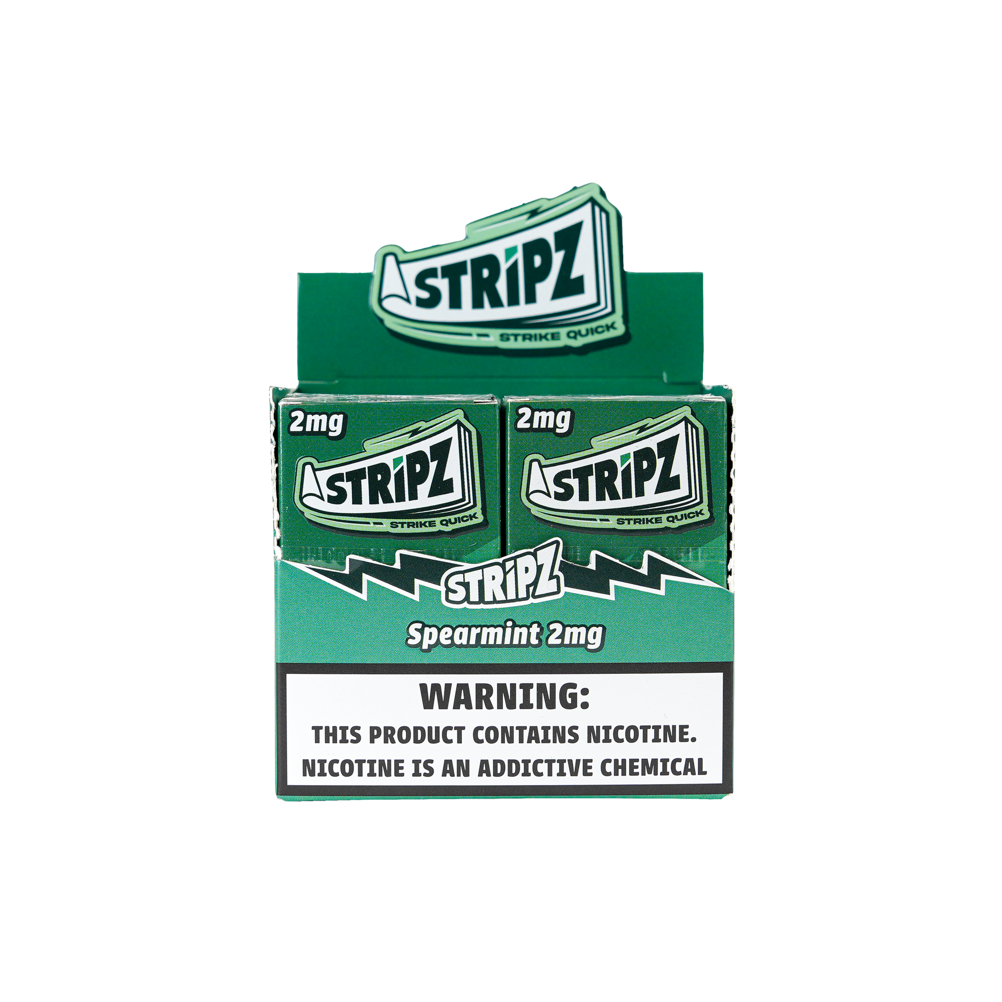 Spearmint Stripz - 10 Pack