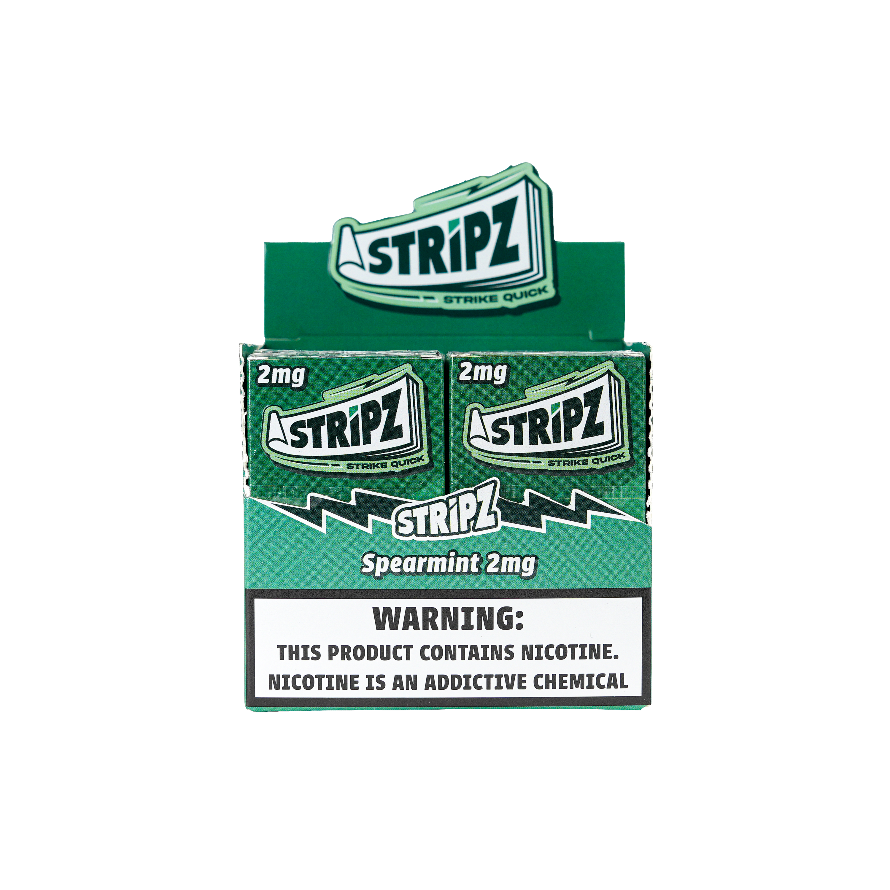 Spearmint Stripz - 10 Pack
